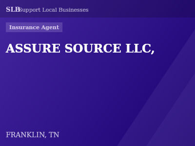 ASSURE SOURCE LLC, — Insurance Agent in FRANKLIN, TN