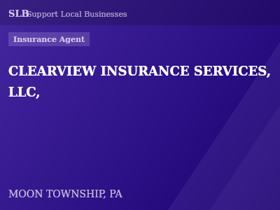 CLEARVIEW INSURANCE SERVICES, LLC, — Insurance Agent in MOON TOWNSHIP, PA