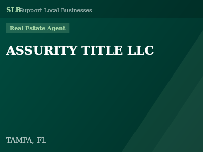 ASSURITY TITLE LLC — Real Estate Agent in TAMPA, FL