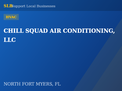 CHILL SQUAD AIR CONDITIONING, LLC — HVAC in NORTH FORT MYERS, FL