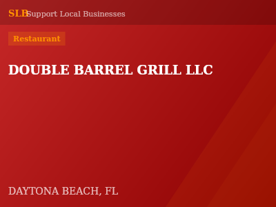 DOUBLE BARREL GRILL LLC — Restaurant in DAYTONA BEACH, FL