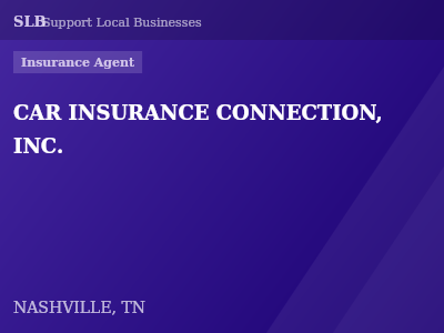 CAR INSURANCE CONNECTION, INC. — Insurance Agent in NASHVILLE, TN