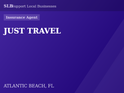JUST TRAVEL — Insurance Agent in ATLANTIC BEACH, FL
