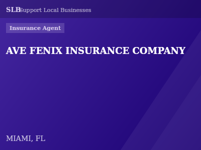 AVE FENIX INSURANCE COMPANY — Insurance Agent in MIAMI, FL