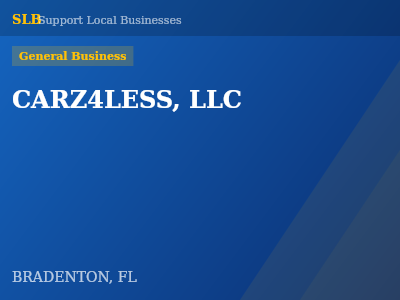 CARZ4LESS, LLC — General Business in BRADENTON, FL