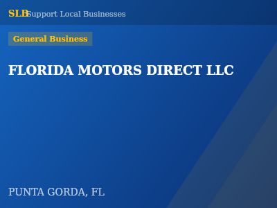 FLORIDA MOTORS DIRECT LLC — General Business in PUNTA GORDA, FL