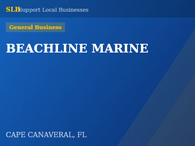 BEACHLINE MARINE — General Business in CAPE CANAVERAL, FL