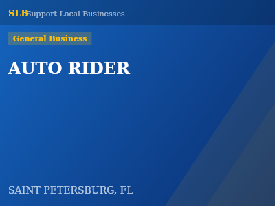 AUTO RIDER — General Business in SAINT PETERSBURG, FL
