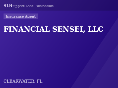 FINANCIAL SENSEI, LLC — Insurance Agent in CLEARWATER, FL