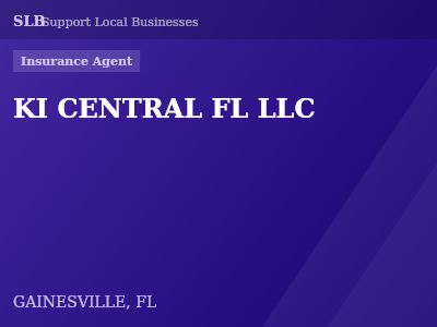 KI CENTRAL FL LLC — Insurance Agent in GAINESVILLE, FL