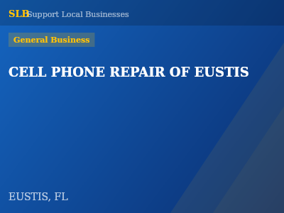 CELL PHONE REPAIR OF EUSTIS — General Business in EUSTIS, FL
