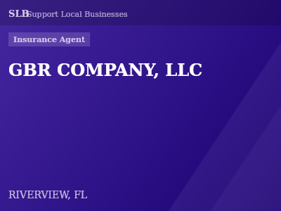 GBR COMPANY, LLC — Insurance Agent in RIVERVIEW, FL