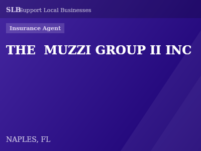 THE  MUZZI GROUP II INC — Insurance Agent in NAPLES, FL