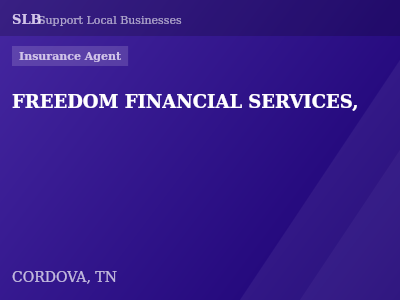 FREEDOM FINANCIAL SERVICES, — Insurance Agent in CORDOVA, TN
