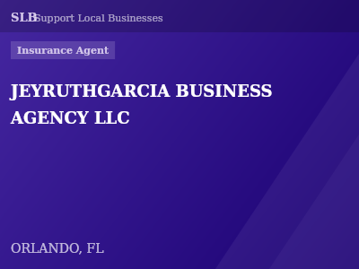 JEYRUTHGARCIA BUSINESS AGENCY LLC — Insurance Agent in ORLANDO, FL