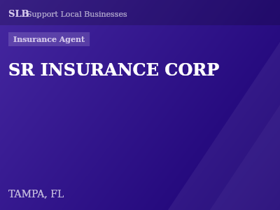 SR INSURANCE CORP — Insurance Agent in TAMPA, FL