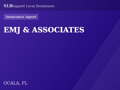 EMJ & ASSOCIATES — Insurance Agent in OCALA, FL