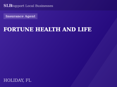FORTUNE HEALTH AND LIFE — Insurance Agent in HOLIDAY, FL