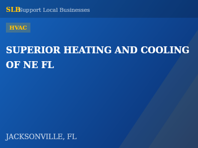 SUPERIOR HEATING AND COOLING OF NE FL — HVAC in JACKSONVILLE, FL