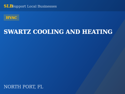 SWARTZ COOLING AND HEATING — HVAC in NORTH PORT, FL