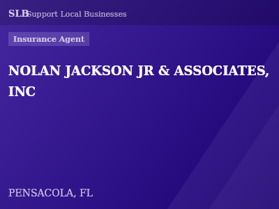 NOLAN JACKSON JR & ASSOCIATES, INC — Insurance Agent in PENSACOLA, FL