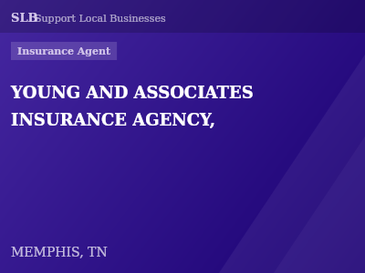 YOUNG AND ASSOCIATES INSURANCE AGENCY, — Insurance Agent in MEMPHIS, TN
