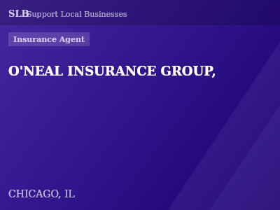 O'NEAL INSURANCE GROUP, — Insurance Agent in CHICAGO, IL