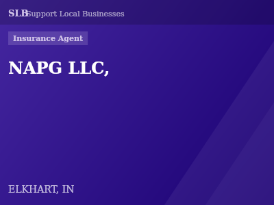 NAPG LLC, — Insurance Agent in ELKHART, IN