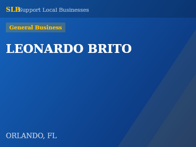 LEONARDO BRITO — General Business in ORLANDO, FL