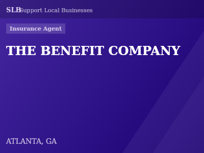 THE BENEFIT COMPANY — Insurance Agent in ATLANTA, GA