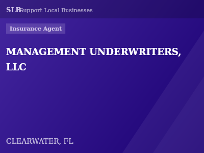 MANAGEMENT UNDERWRITERS, LLC — Insurance Agent in CLEARWATER, FL