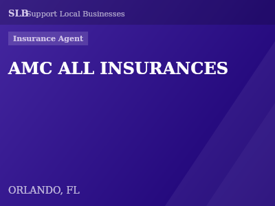 AMC ALL INSURANCES — Insurance Agent in ORLANDO, FL