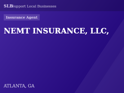 NEMT INSURANCE, LLC, — Insurance Agent in ATLANTA, GA