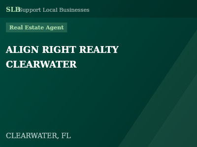 ALIGN RIGHT REALTY CLEARWATER — Real Estate Agent in CLEARWATER, FL