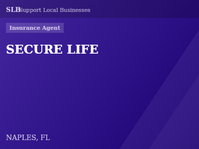 SECURE LIFE — Insurance Agent in NAPLES, FL