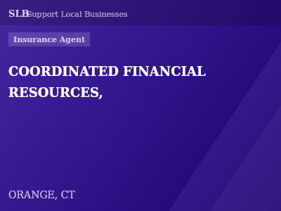 COORDINATED FINANCIAL RESOURCES, — Insurance Agent in ORANGE, CT