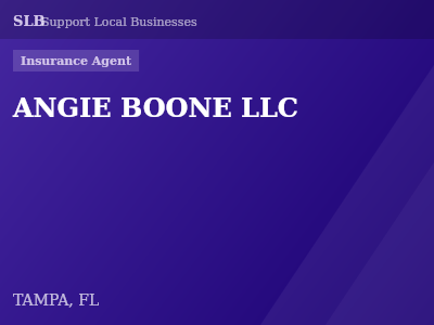 ANGIE BOONE LLC — Insurance Agent in TAMPA, FL