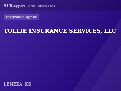 TOLLIE INSURANCE SERVICES, LLC — Insurance Agent in LENEXA, KS