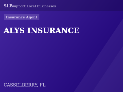 ALYS INSURANCE — Insurance Agent in CASSELBERRY, FL