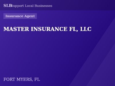 MASTER INSURANCE FL, LLC — Insurance Agent in FORT MYERS, FL