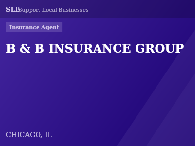 B & B INSURANCE GROUP — Insurance Agent in CHICAGO, IL