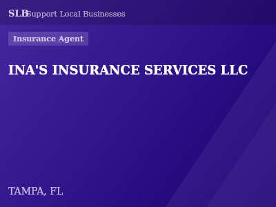 INA'S INSURANCE SERVICES LLC — Insurance Agent in TAMPA, FL