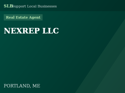 NEXREP LLC — Real Estate Agent in PORTLAND, ME
