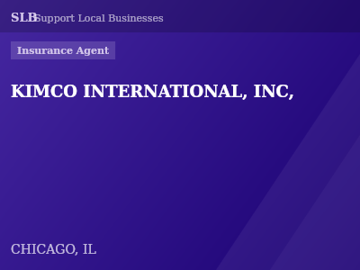 KIMCO INTERNATIONAL, INC, — Insurance Agent in CHICAGO, IL