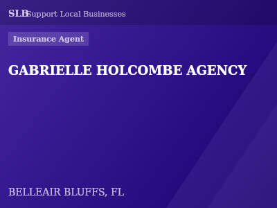 GABRIELLE HOLCOMBE AGENCY — Insurance Agent in BELLEAIR BLUFFS, FL