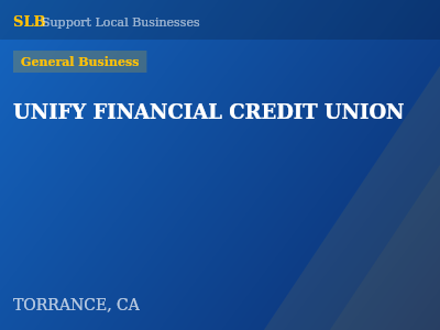 UNIFY FINANCIAL CREDIT UNION — General Business in TORRANCE, CA