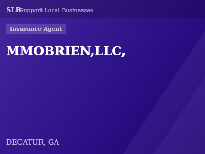 MMOBRIEN,LLC, — Insurance Agent in DECATUR, GA