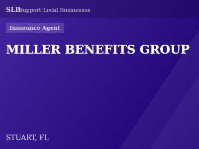 MILLER BENEFITS GROUP — Insurance Agent in STUART, FL