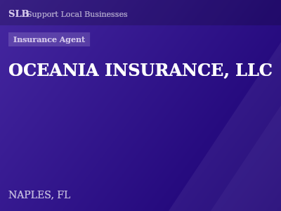 OCEANIA INSURANCE, LLC — Insurance Agent in NAPLES, FL