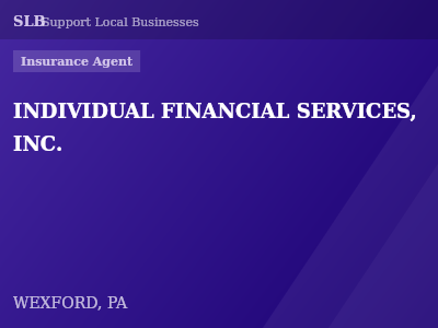 INDIVIDUAL FINANCIAL SERVICES, INC. — Insurance Agent in WEXFORD, PA